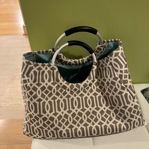 Fabric tote bag EUC